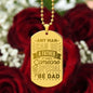 Unique Dog Tag Necklace for Dad, Engraved Dog Tag Necklace For Dad