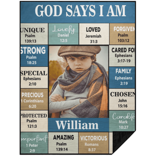 God Says I Am Best PBL Premium Picnic Blanket 60x80