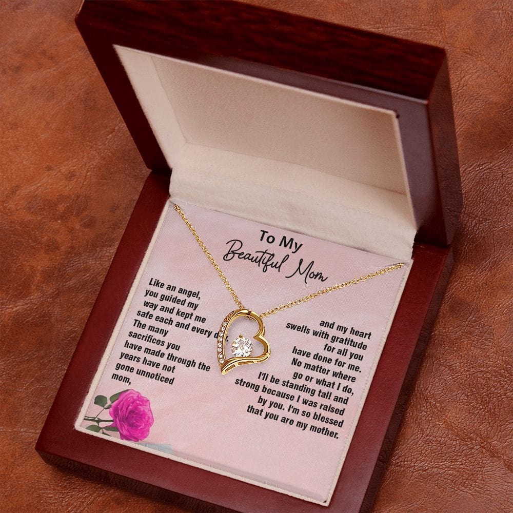 Forever Love Necklace Super Gift For Mom, Excellent Gift For Mom