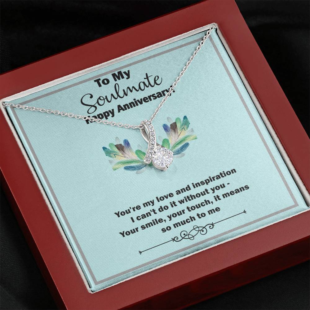 Alluring Beauty necklace Anniversary Gift for Soulmate, Excellent Anniversary Gift