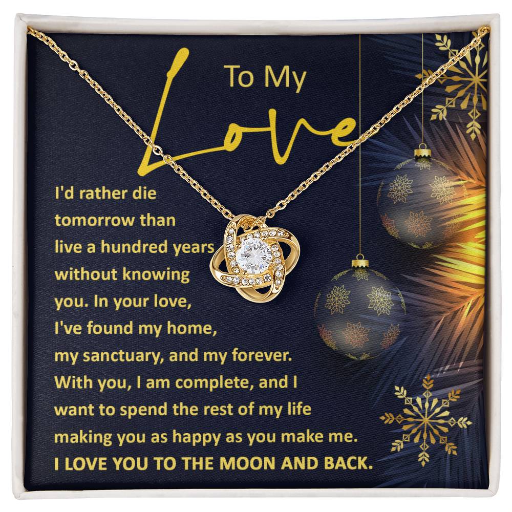 My Love- Hundred Years-Necklace