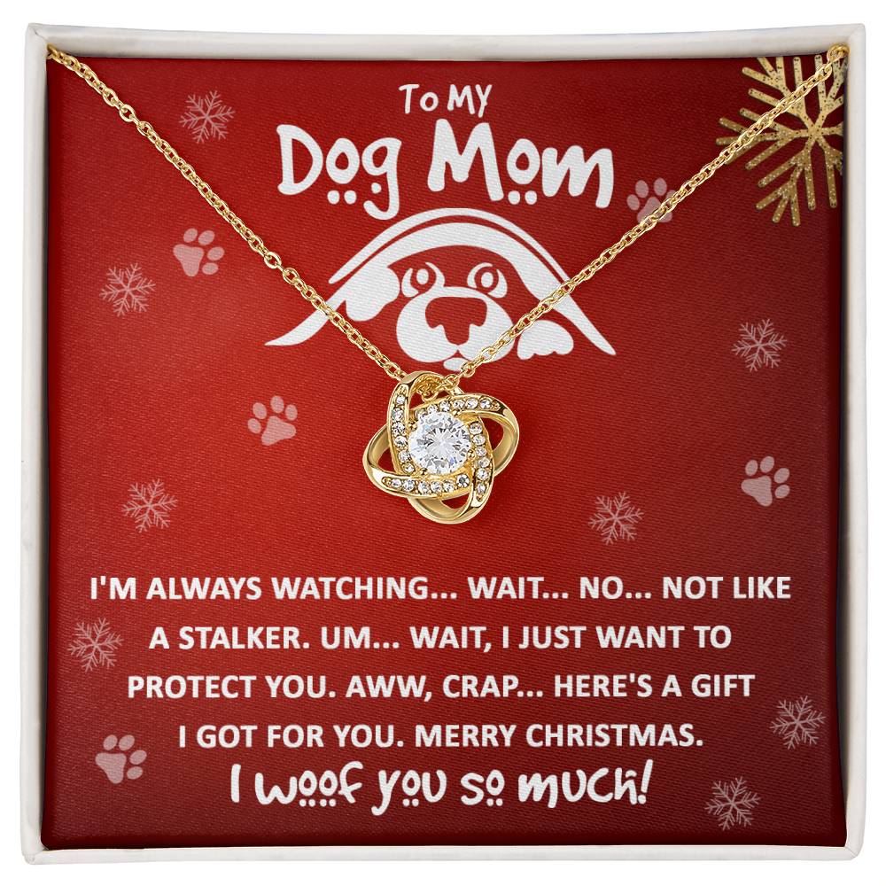 Dog Mom-I Woof You Necklace