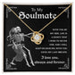 Soulmate-Keep On Dancing- Love Knot Necklace