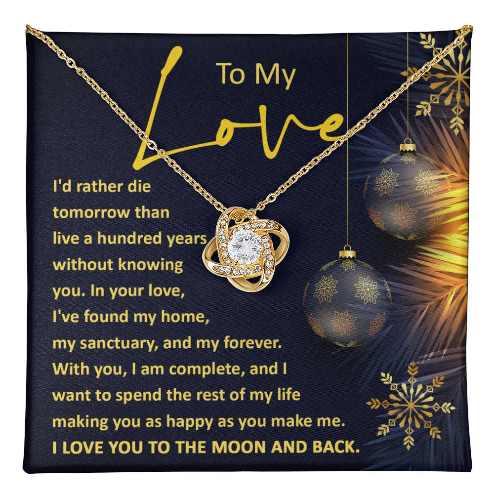 My Love- Hundred Years-Necklace