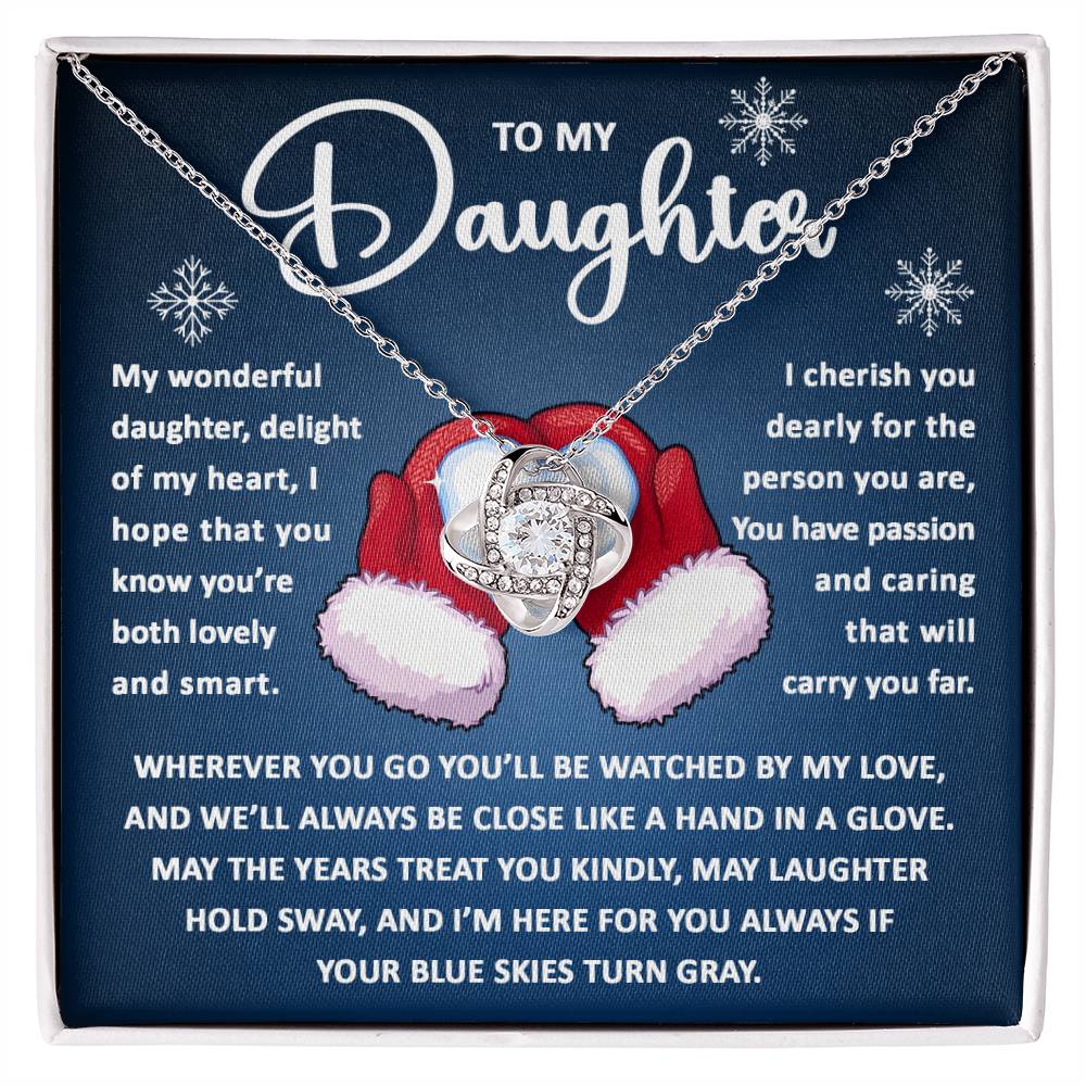 Daughter-Hand In Glove Necklace