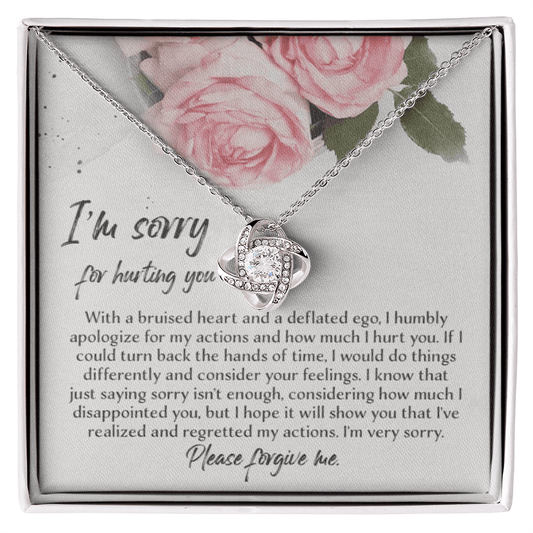 Sorry-Regretted My Actions