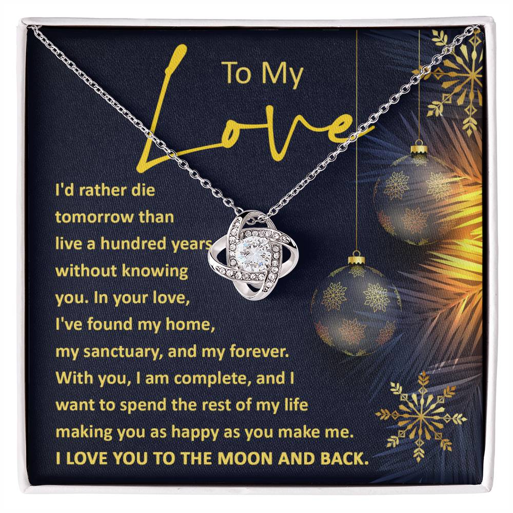 My Love- Hundred Years-Necklace