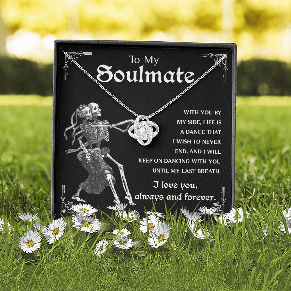 Soulmate-Keep On Dancing- Love Knot Necklace