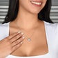 Mom - Strong Woman- Love knot Necklace