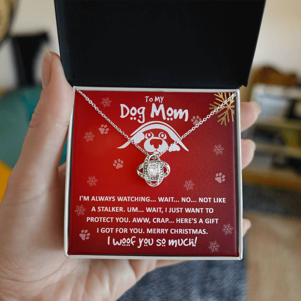 Dog Mom-I Woof You Necklace