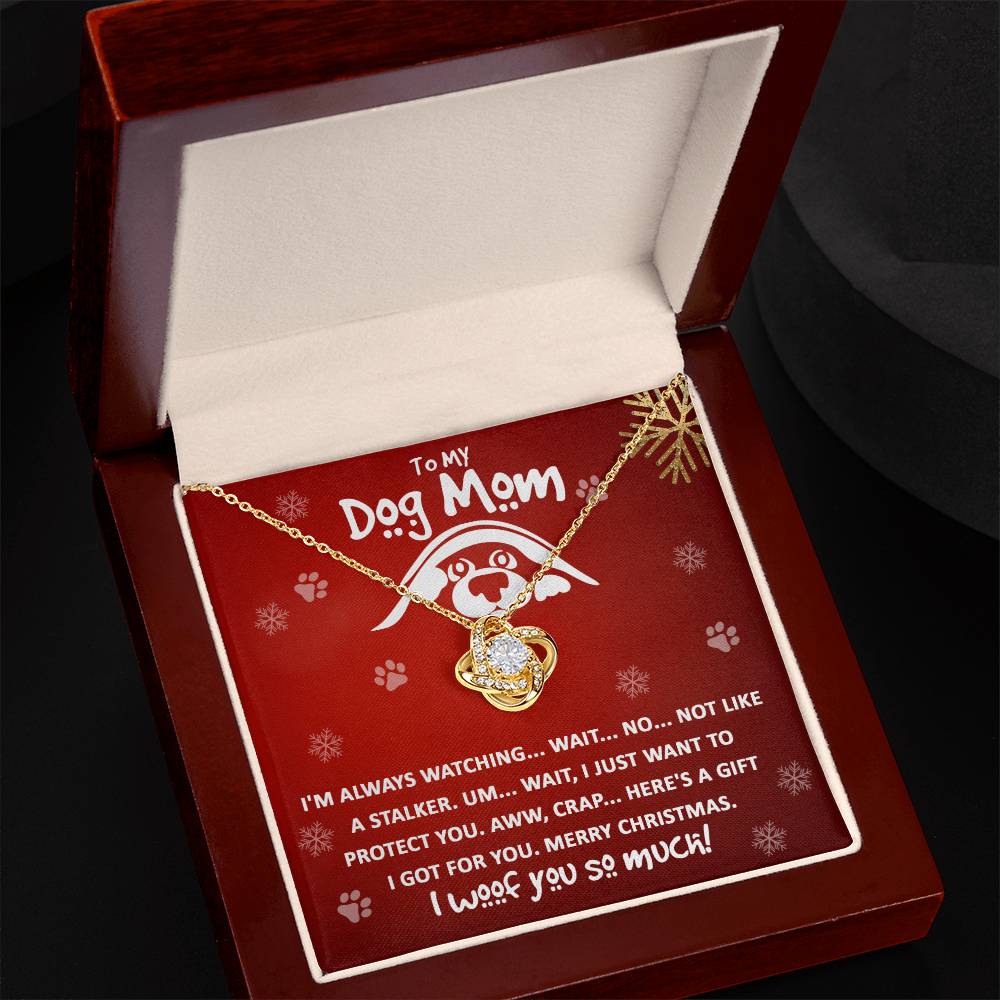 Dog Mom-I Woof You Necklace