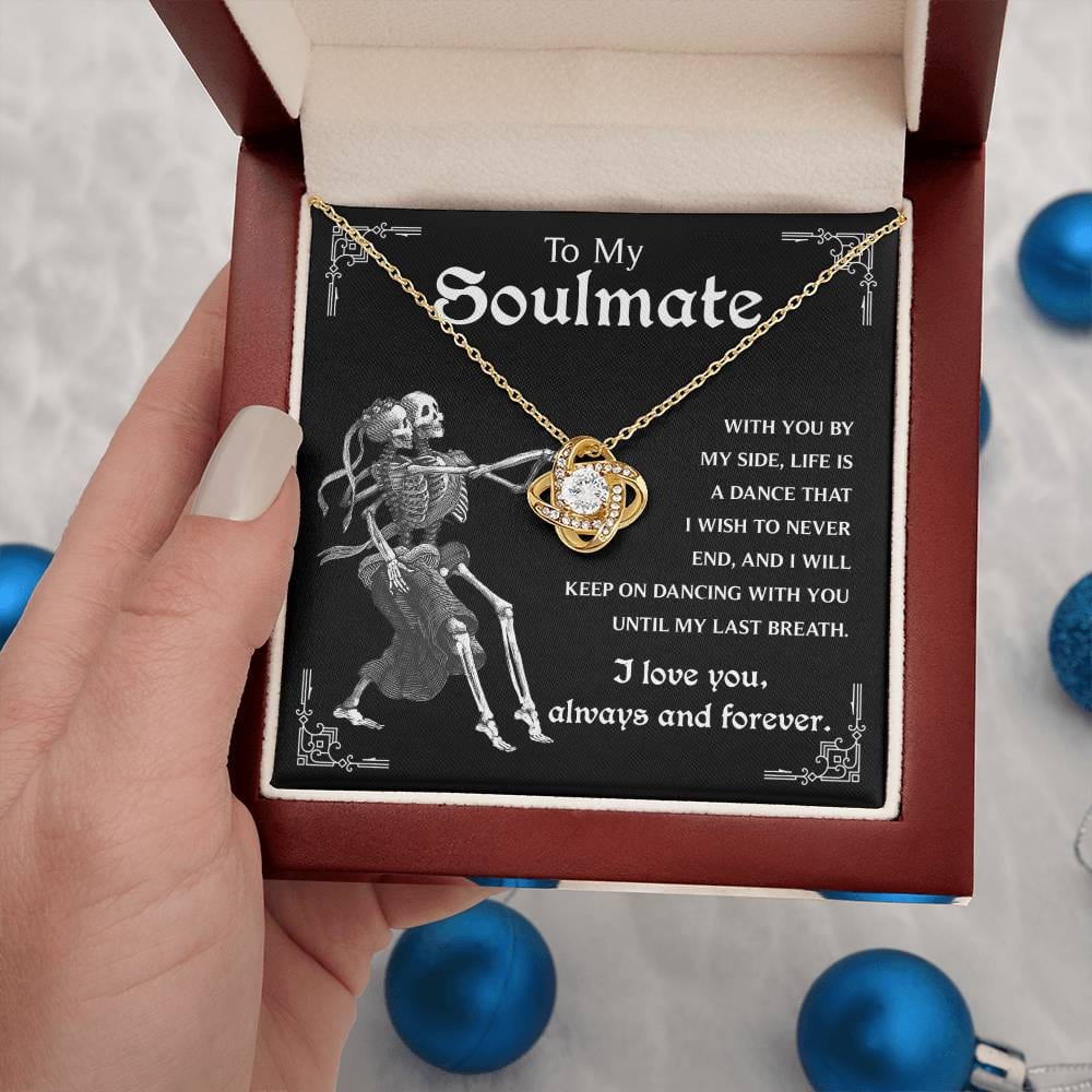 Soulmate-Keep On Dancing- Love Knot Necklace