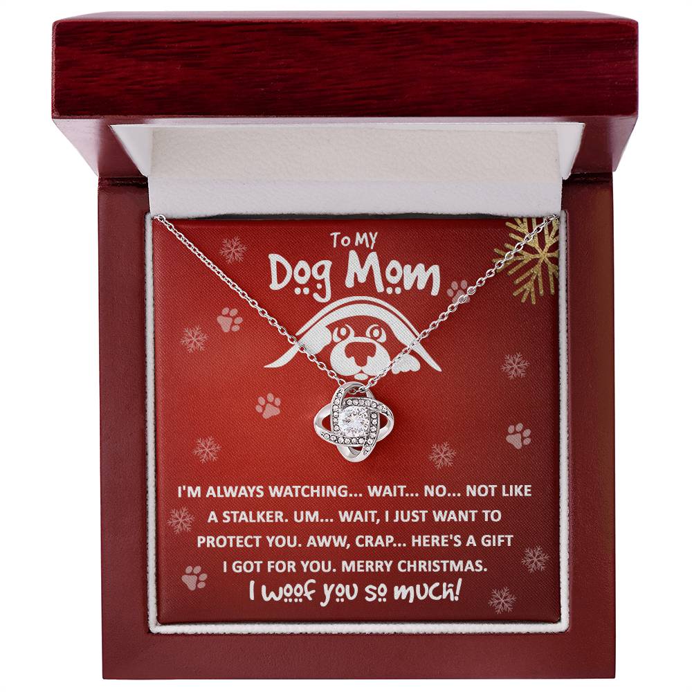 Dog Mom-I Woof You Necklace