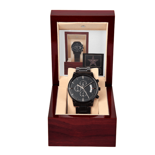 Best Man-Star Of Fame-Metal Chronograph Watch