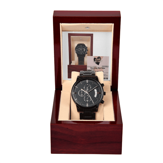 Husband-Jackpot Winner-Metal Chronograph Watch