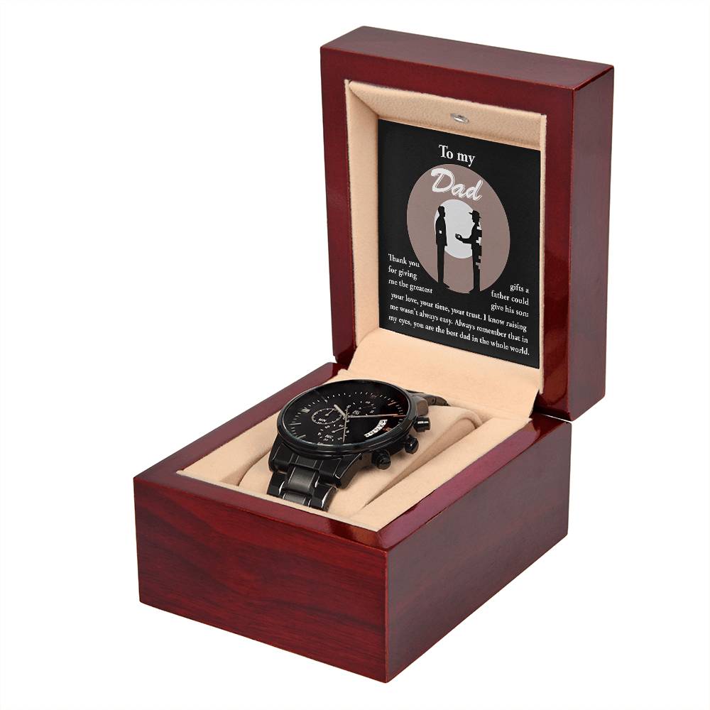 Dad-The Greatest Gifts-Metal Chronograph Watch