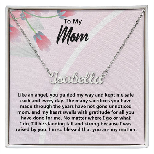 Personalized Name Necklace Best Gift For Mom, Excellent Personalized Name Necklace