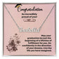 Congratulation Gift, Amazing Graduation Gift, Personalized Name Necklace