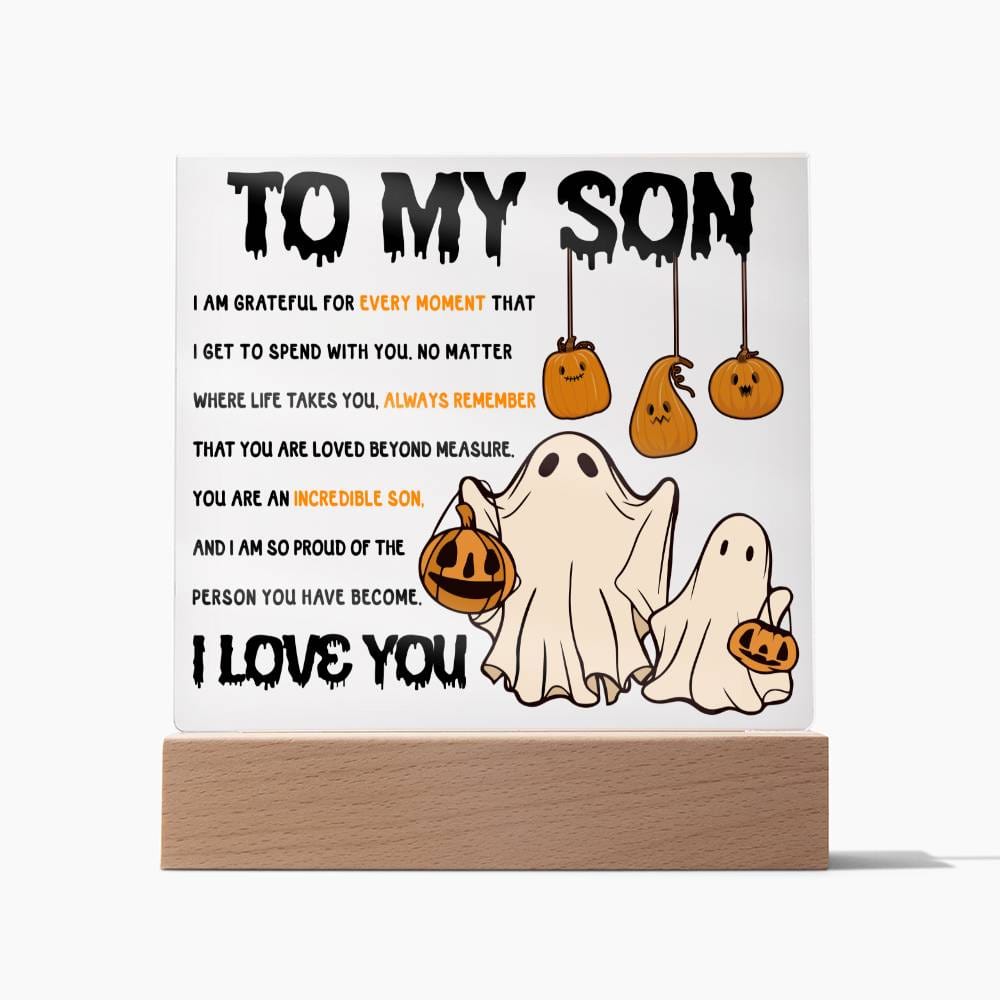 Son-Incredible Son Acrylic Plaque