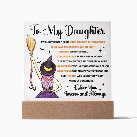 Daughter-Your friend Acrylic Plaque