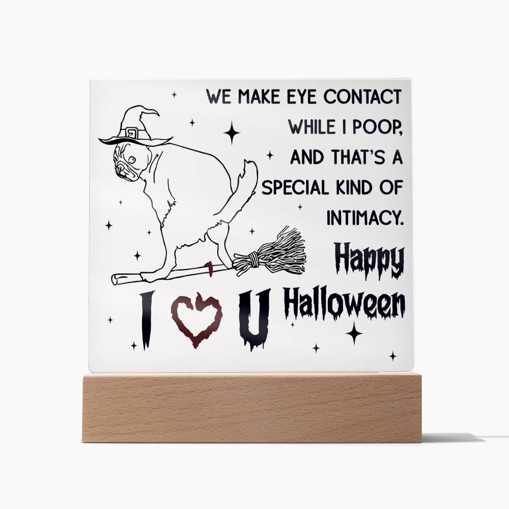 Halloween-Eye Contact-Acrylic Plaque