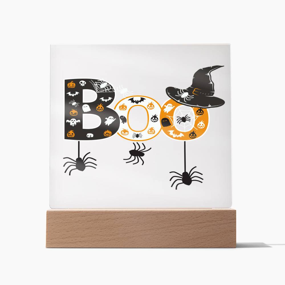 Beautiful Boo Gift, Square Acrylic Plaque Gift