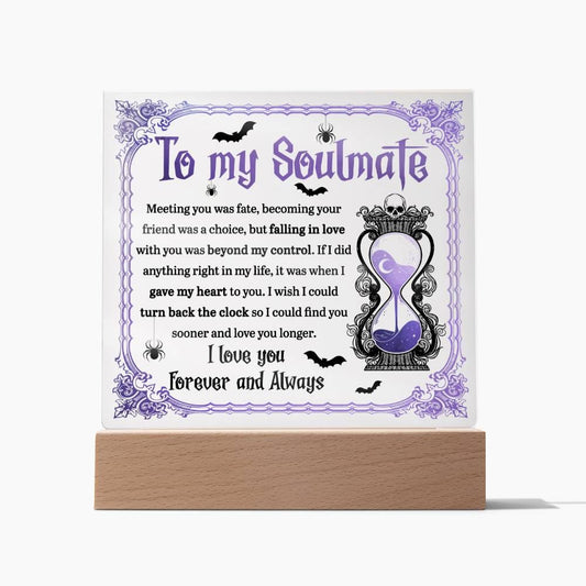 Soulmate-Beyond Control - Acrylic Plaque