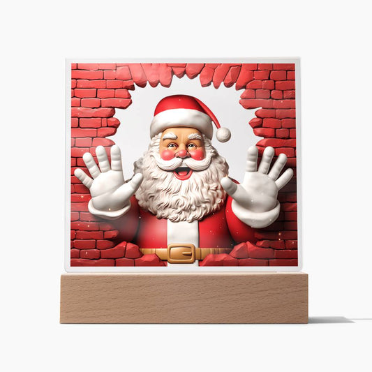 Christmas Santa Claus 3D- Acrylic