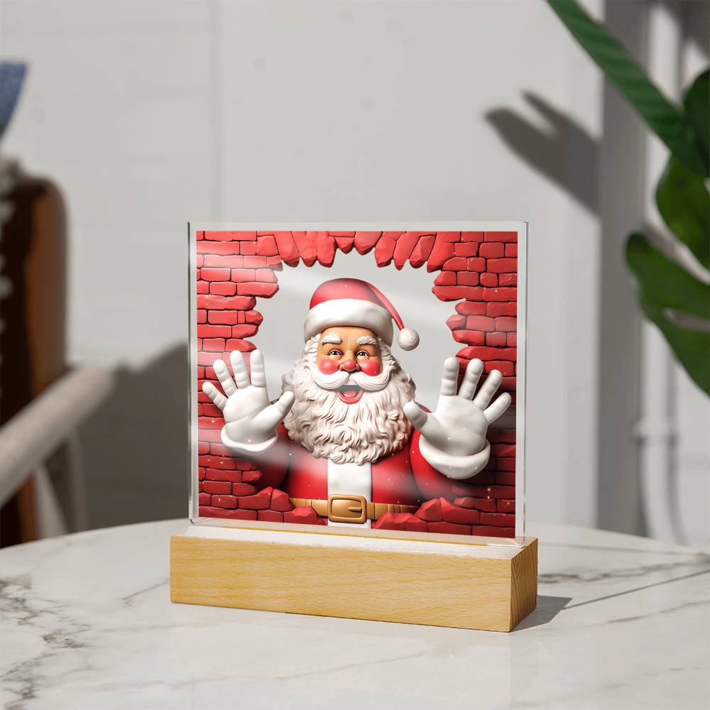 Christmas Santa Claus 3D- Acrylic