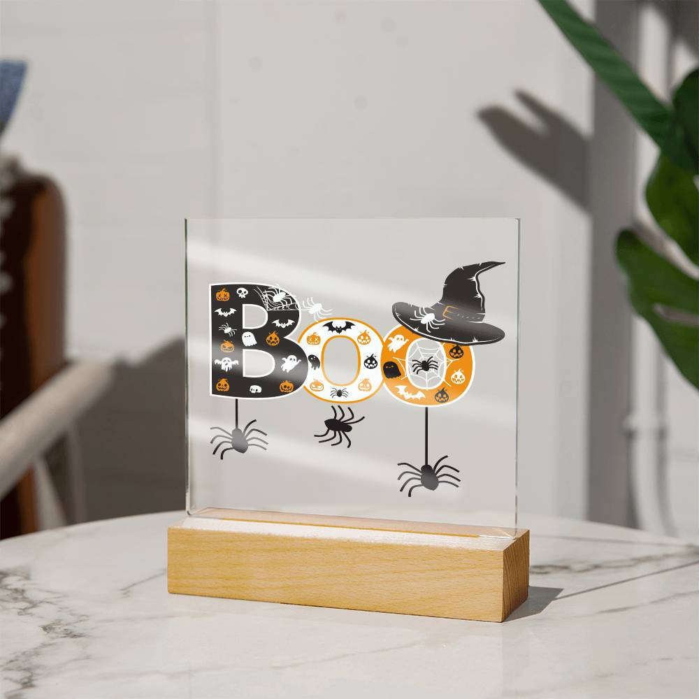 Beautiful Boo Gift, Square Acrylic Plaque Gift