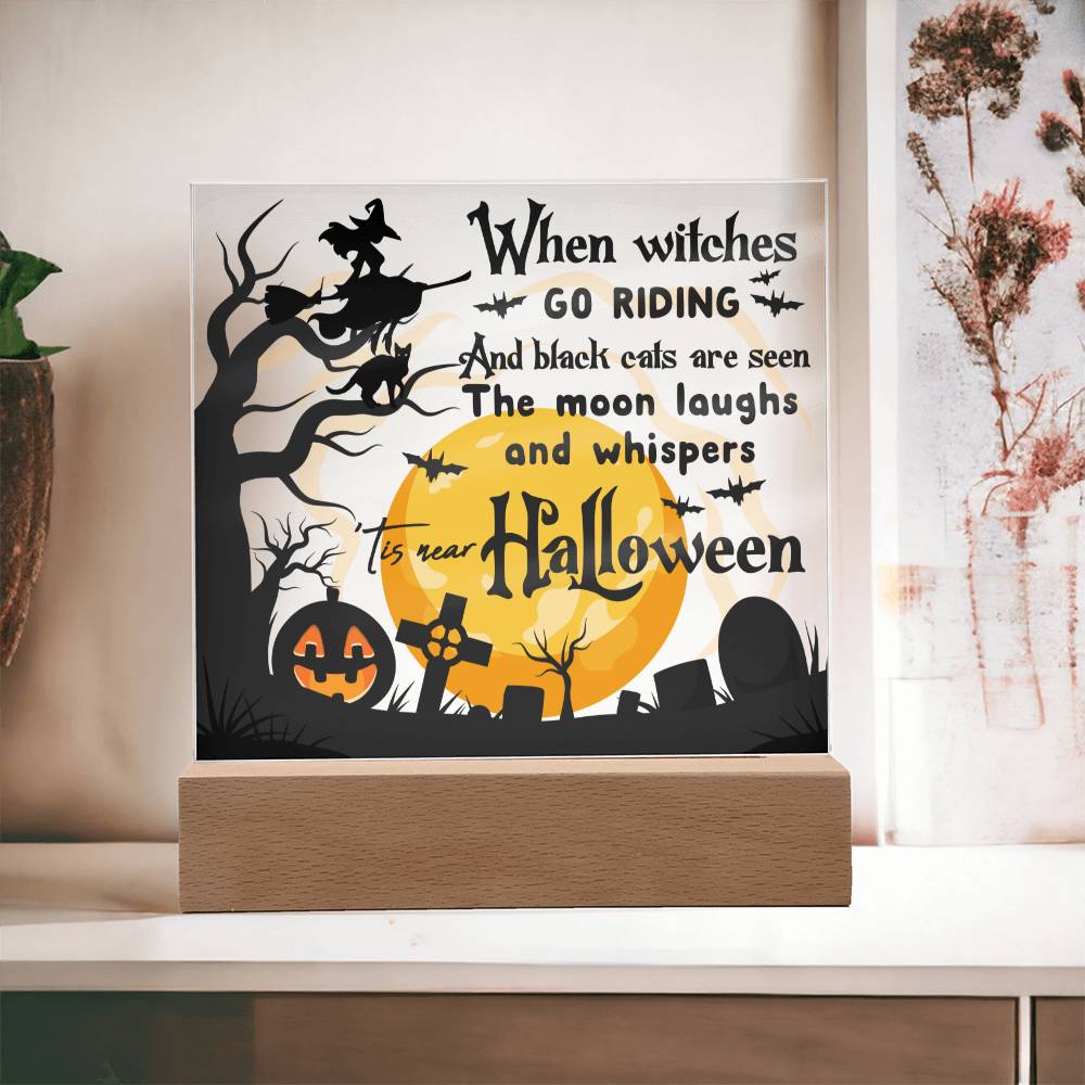 Halloween-Black Cats-Acrylic