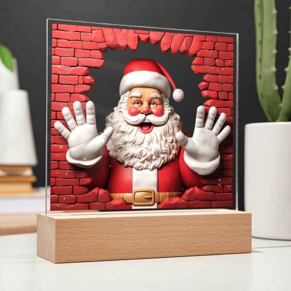 Christmas Santa Claus 3D- Acrylic