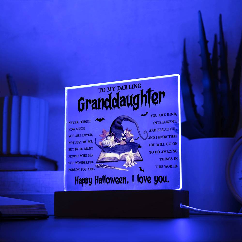 Granddaughter-Wonderful Person Acrylic Plaque