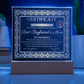 Boyfriend_s Mom certificate of excellence-Acrylic.