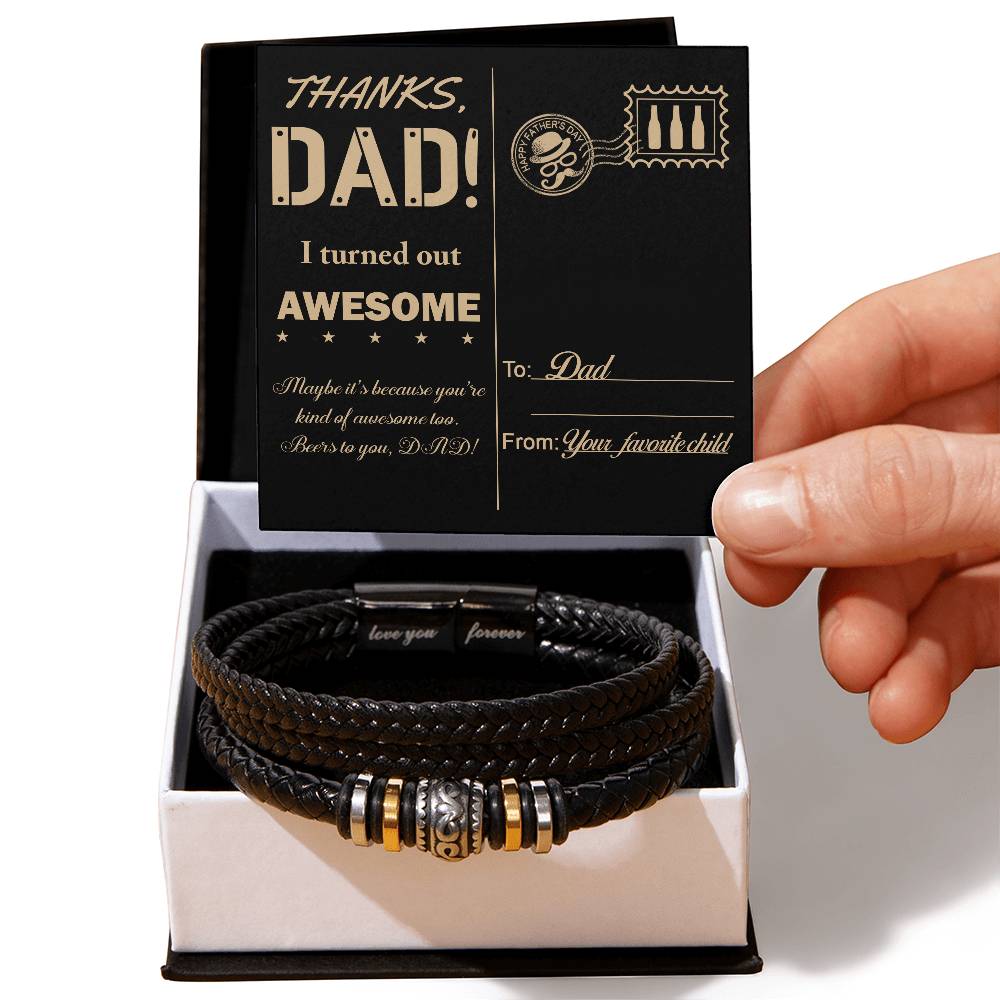 Dad-Kind Of Awesome-Bracelet