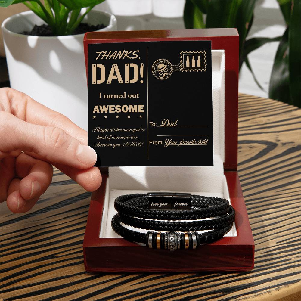 Dad-Kind Of Awesome-Bracelet