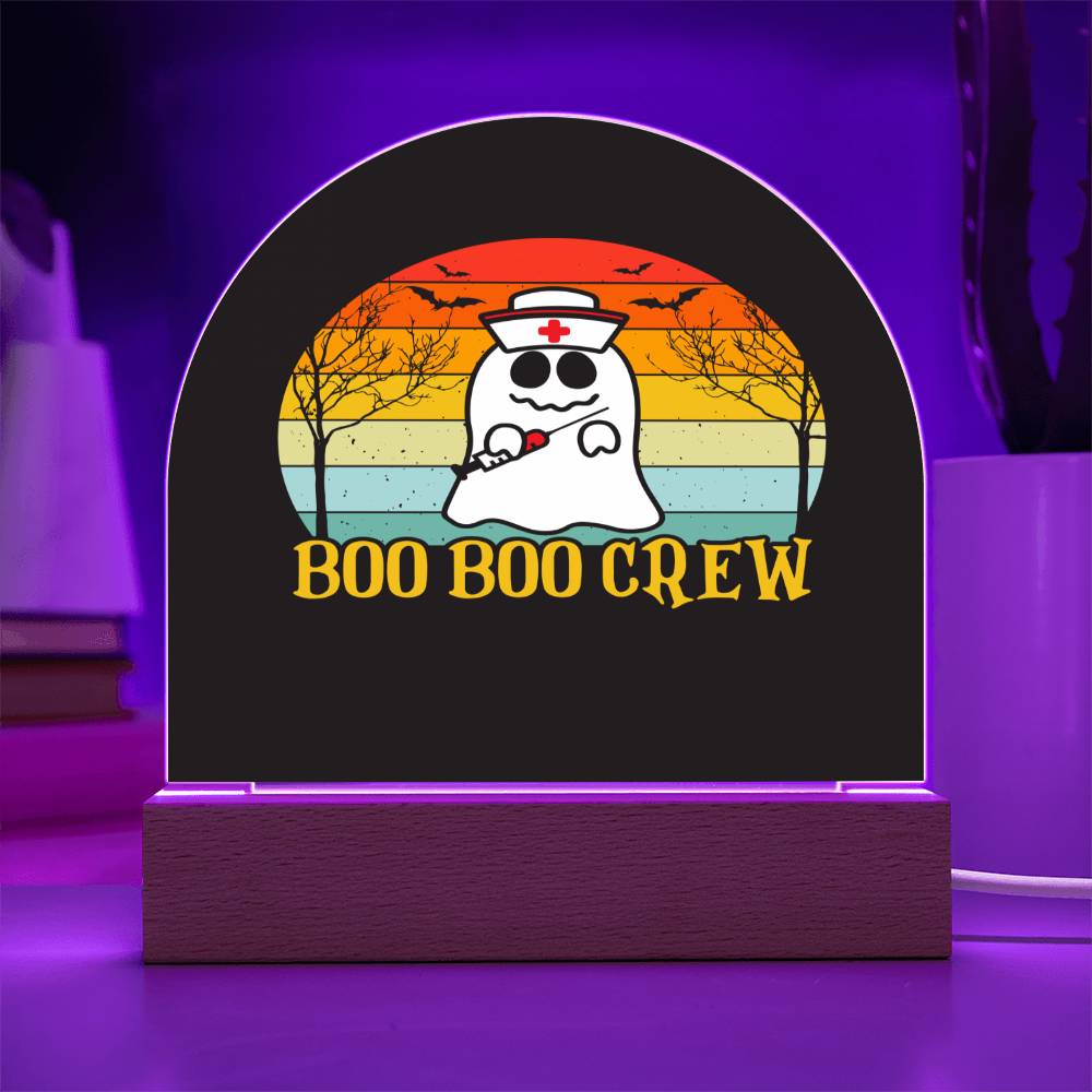 Amazing Boo Crew, Excellent Domed Acrylic Plaque