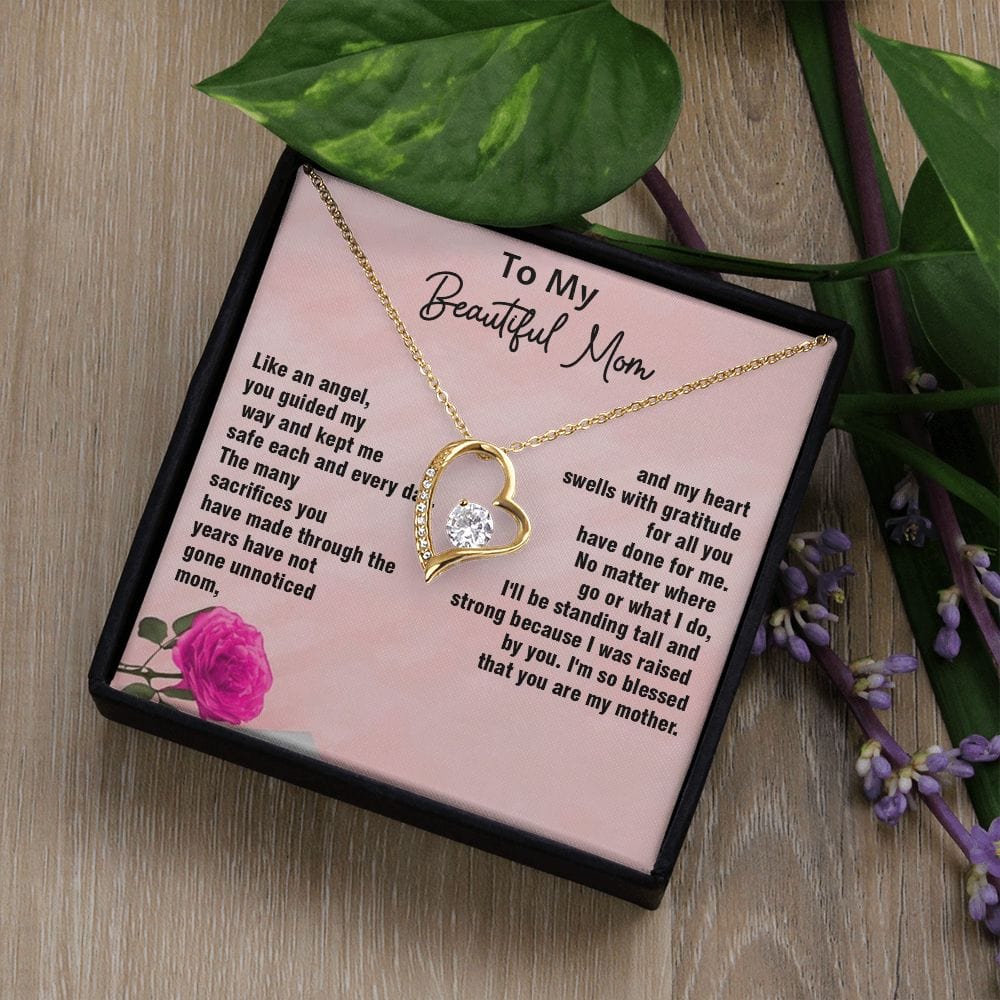 Forever Love Necklace Super Gift For Mom, Excellent Gift For Mom