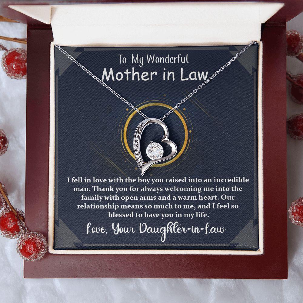 Forever Love Necklace, Wonderful Gift for Mother-in-Law - Shine-Smart