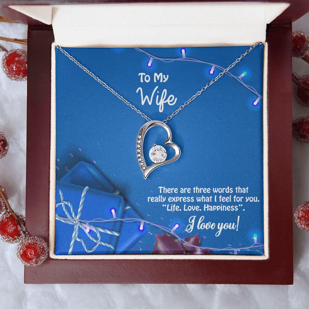 Amazing Christmas Gift for Wife, Forever Love Necklace For Wife - Shine-Smart