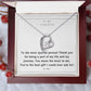 Great Gift from Mom To Daughter, Daughter gift from Mom, Mom to Daughter necklace, - Shine-Smart