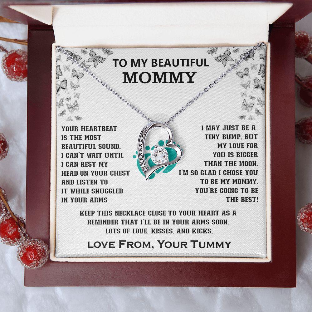 Forever Love Necklace Gift for Mommy, Lovely Gift for Mommy - Shine-Smart