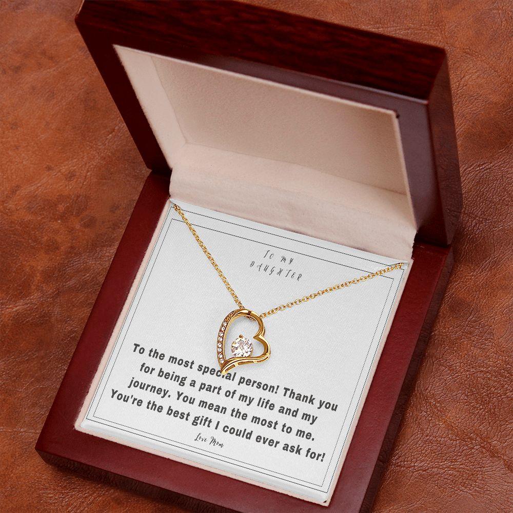 Great Gift from Mom To Daughter, Daughter gift from Mom, Mom to Daughter necklace, - Shine-Smart