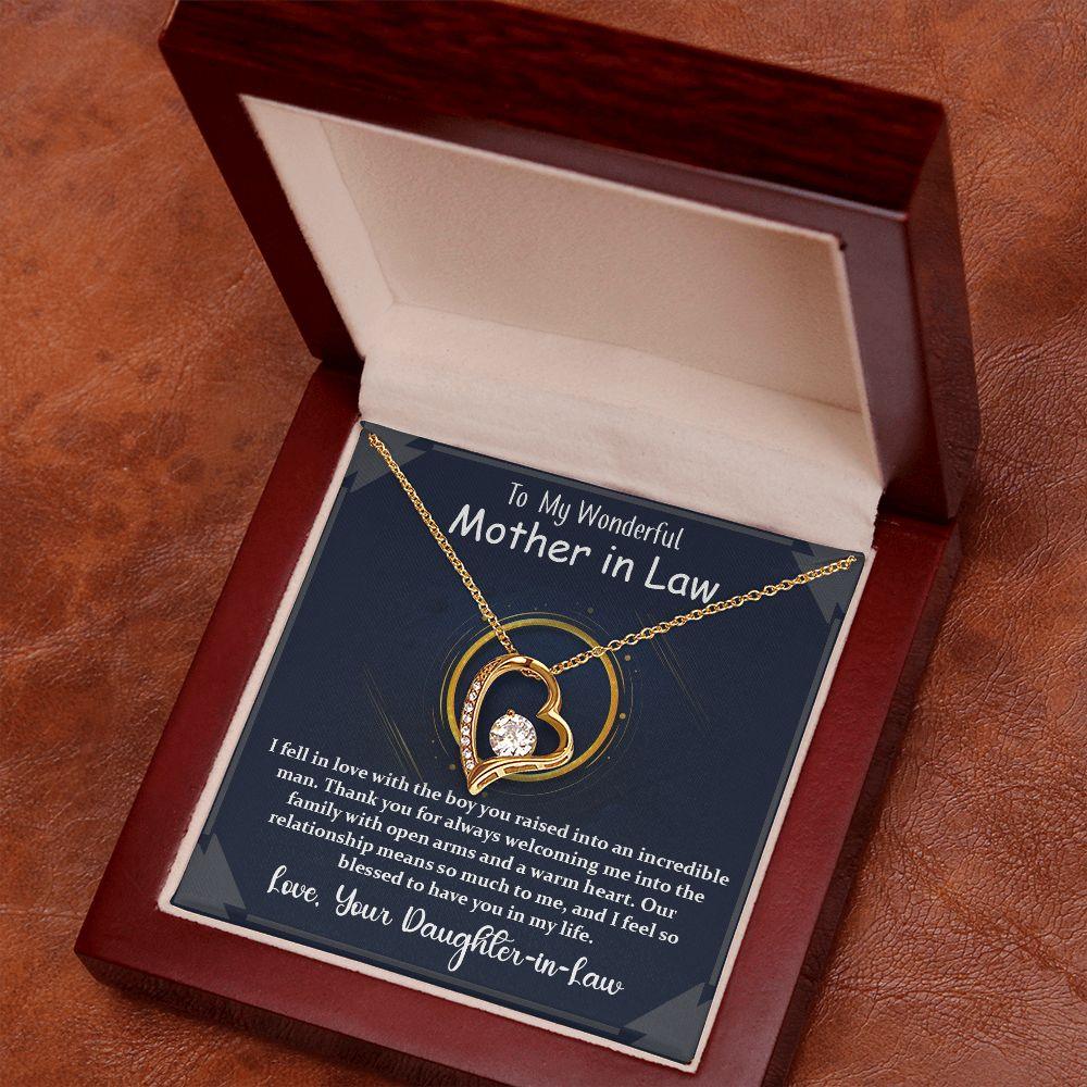 Forever Love Necklace, Wonderful Gift for Mother-in-Law - Shine-Smart