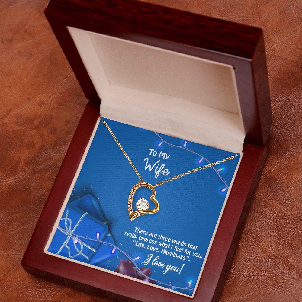 Amazing Christmas Gift for Wife, Forever Love Necklace For Wife - Shine-Smart