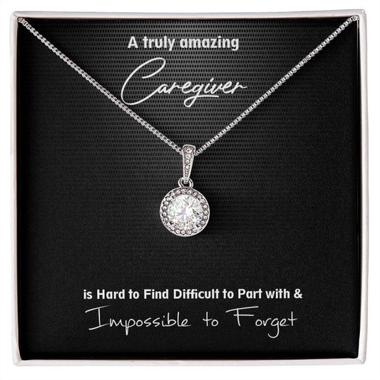 A Truly Amazing Caregiver, Eternal Hope Necklace - Shine-Smart