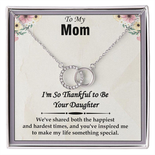 The Perfect Pair Necklace for Mom, Awesome Gift for Mom - Shine-Smart