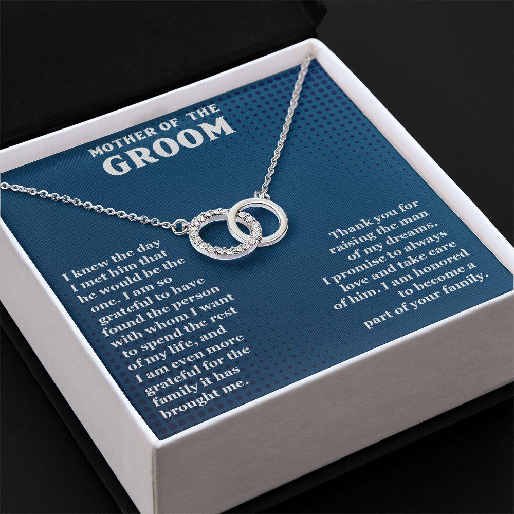 Perfect Pair Necklace for Mother of the Groom, Best Gift For New Mom - Shine-Smart