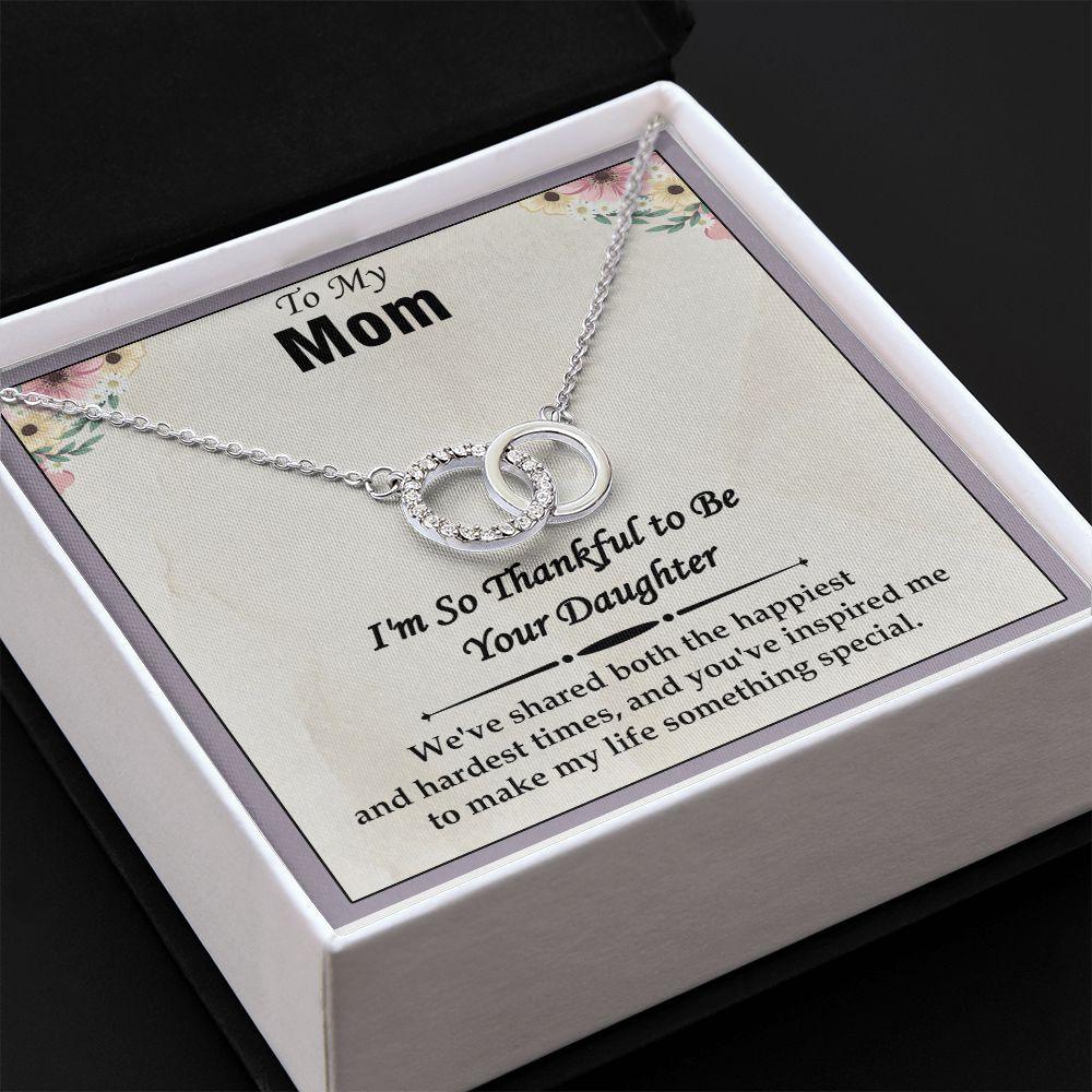 The Perfect Pair Necklace for Mom, Awesome Gift for Mom - Shine-Smart