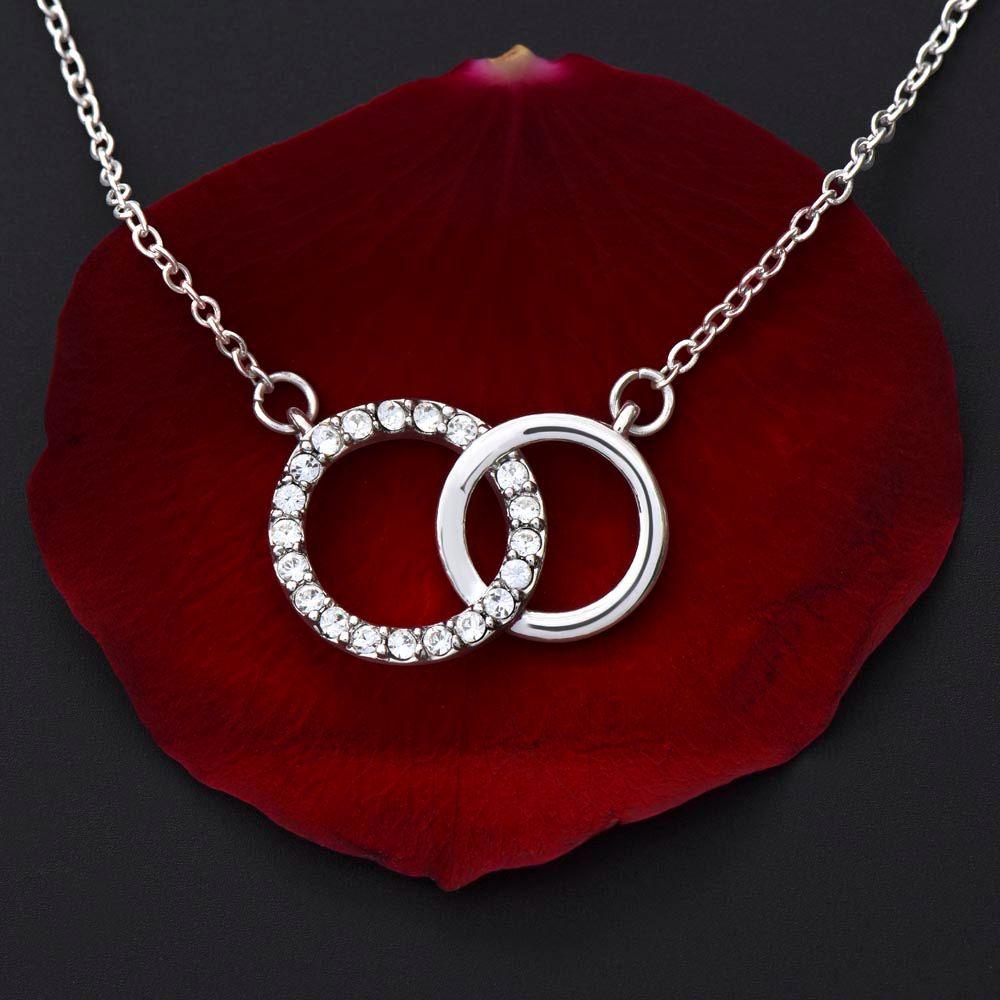 Happy Anniversary Gift For Girlfriend, Perfect Pair Anniversary Necklace For Girlfriend - Shine-Smart